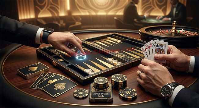 طراحی سایت پوکر و تخته نرد حرفه ای با میزهای سه بعدی