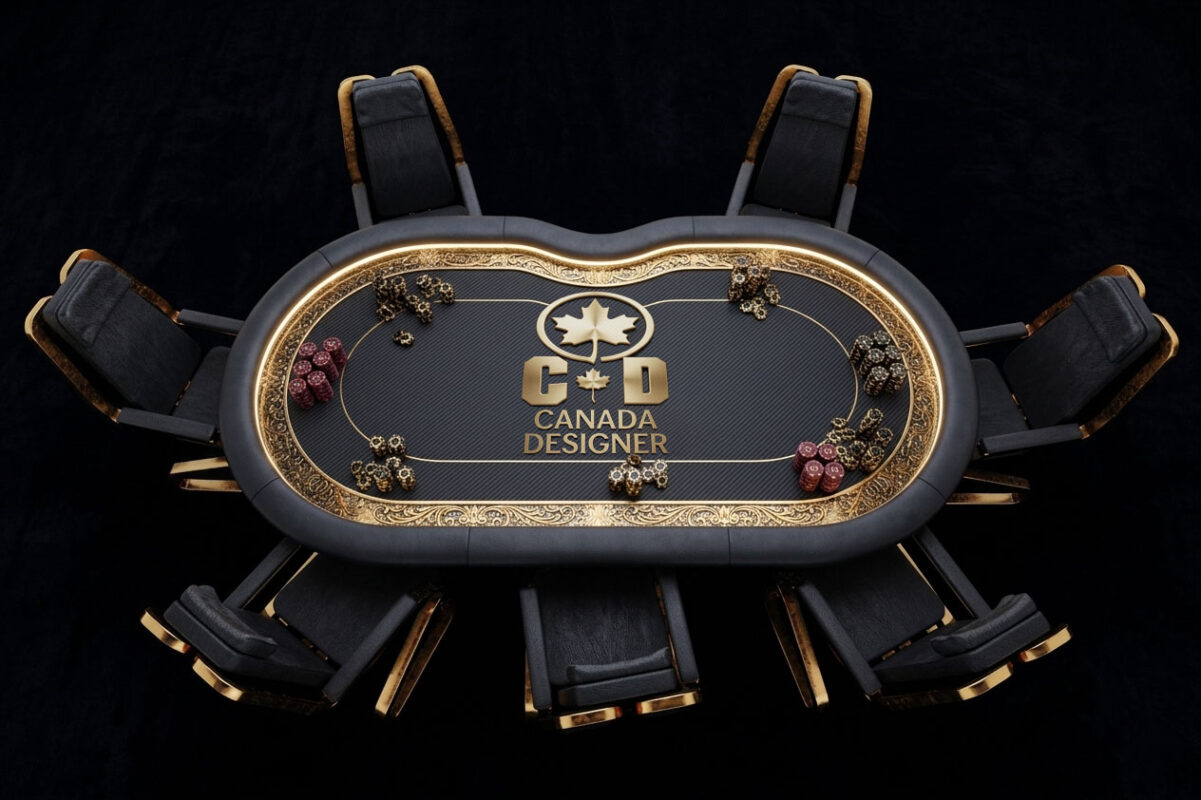 طراحی سایت پوکر با میزهای سه بعدی