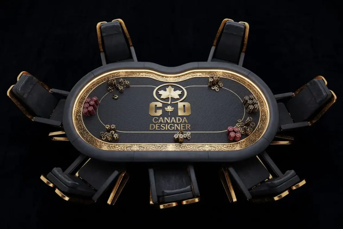 طراحی سایت پوکر با میزهای سه بعدی